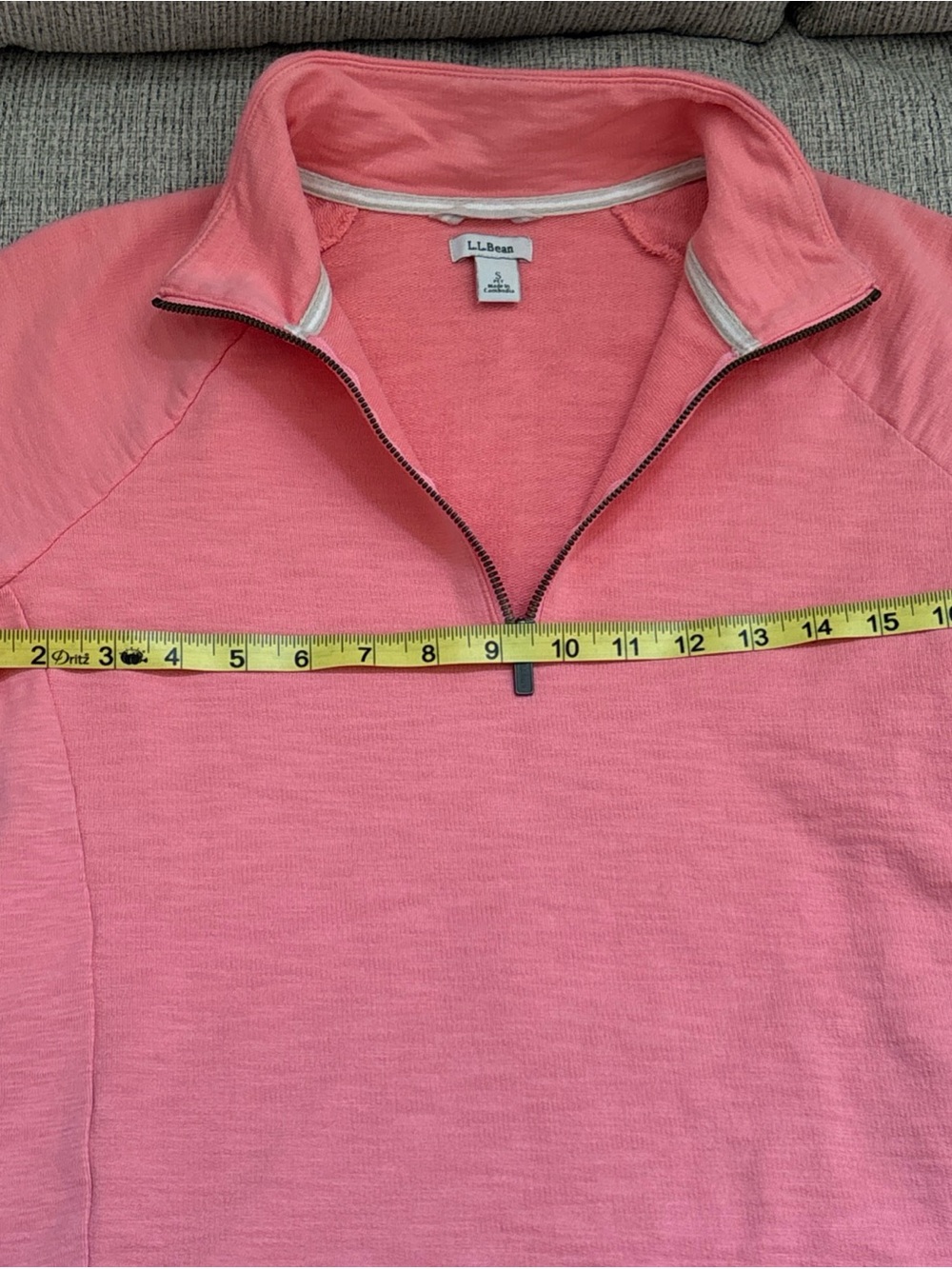 L.L. Bean Coral Short-Sleeve women’s sweater fair condition Sz s - Picture 8 of 16